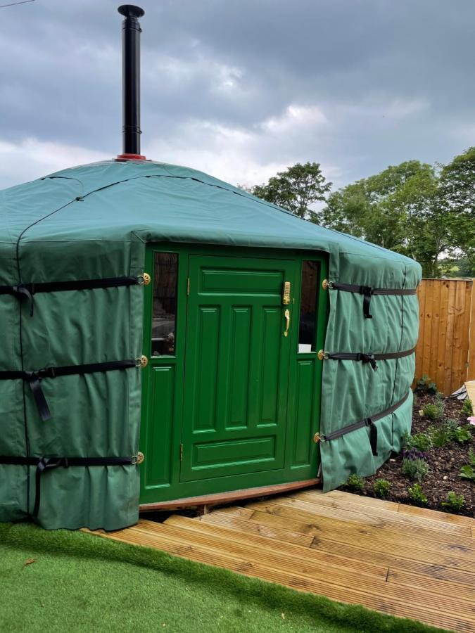 Chwilog O Dan Y Coed Luxury Yurt With Hot Tub酒店 外观 照片